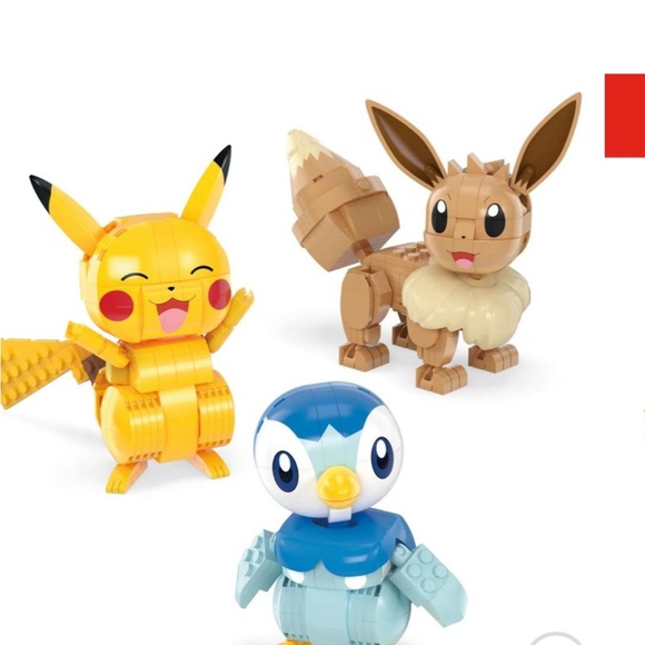 MEGA Pokémon Building Kit,with 3 Action Figures(583 Pieces)new in box - Picture 3 of 7